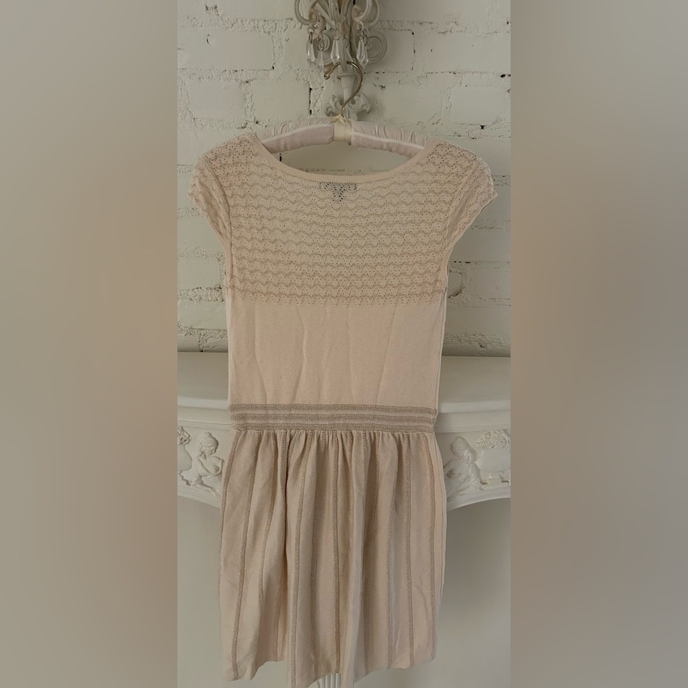 American Eagle Sweater Dress with Gold Glitter Detailing 
Size: Extra Small
NWOT - Picture 7 of 10